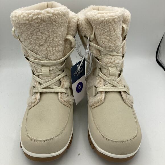 Women's Corie Shearling Hiker Winter Boots - Universal Thread 6 - Picture 3 of 7